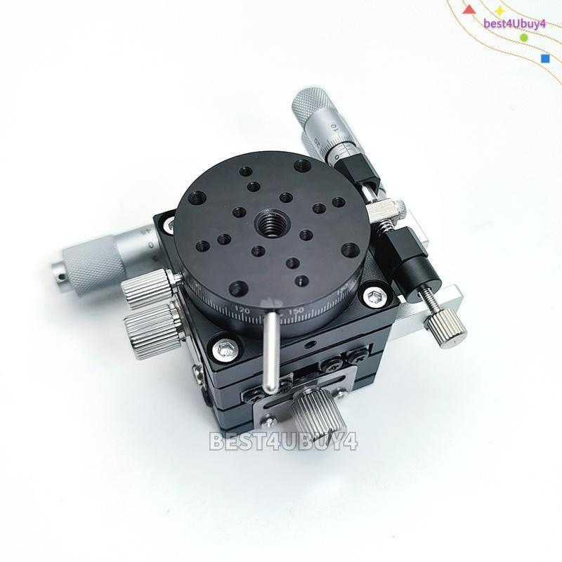 XYR 3-Axis Manual Linear Stage Trimming Platform Tuning Sliding Table 40mm