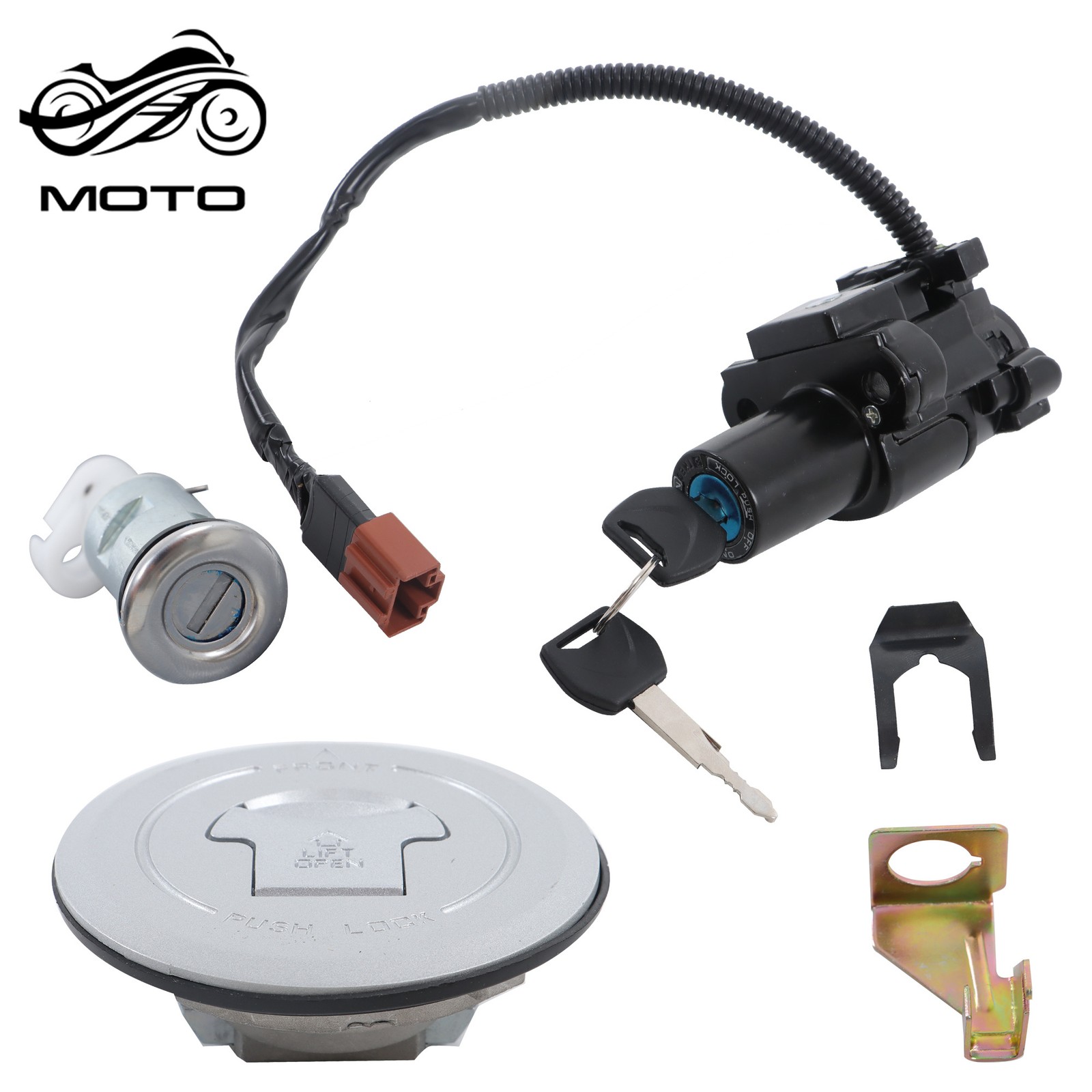 For Honda 2013-2018 CBR500R CB500F CB500X Ignition Switch Lock Fuel Gas Cap Key