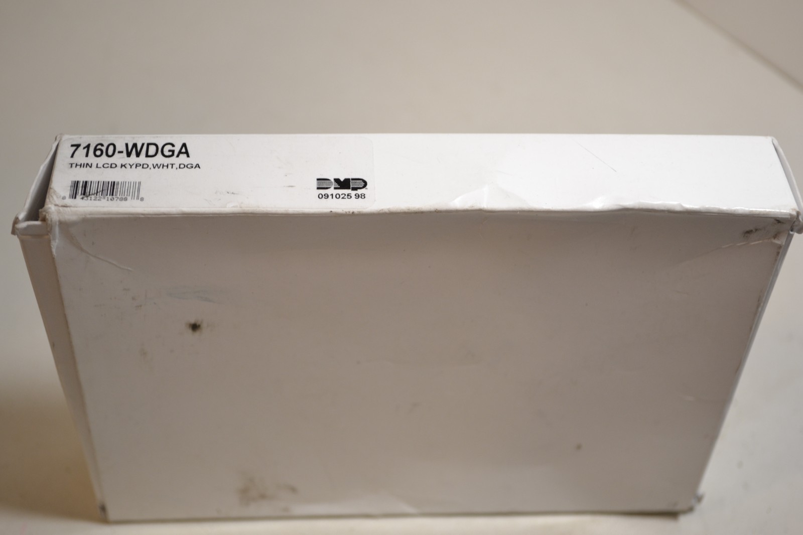 DMP 7160-WDGA Thin LCD Keypad White DGA