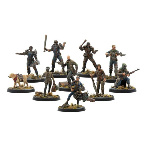 Fallout: Miniatures - Wasteland Survivors Core Set (Plastic) NIB