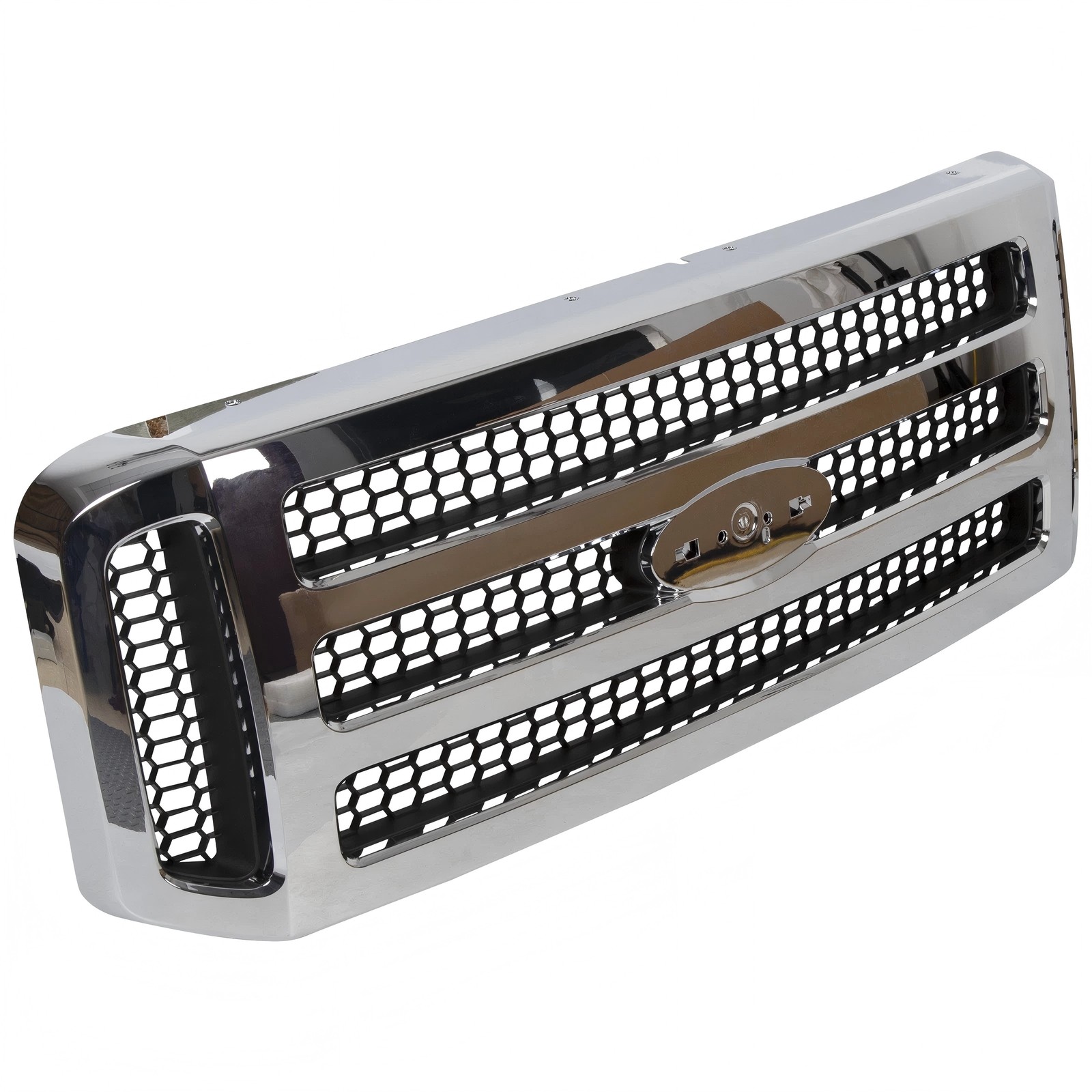 For Ford F250 F350 F-250 F-350 Super Duty 05-07 Chrome Front Grille Mesh Style