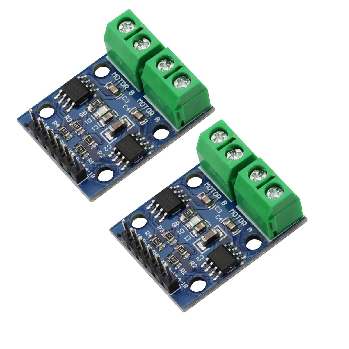 2PCS L9110S H-Bridge 2 Channel DC Motor Driver Module Stepper Motor Drive Con...