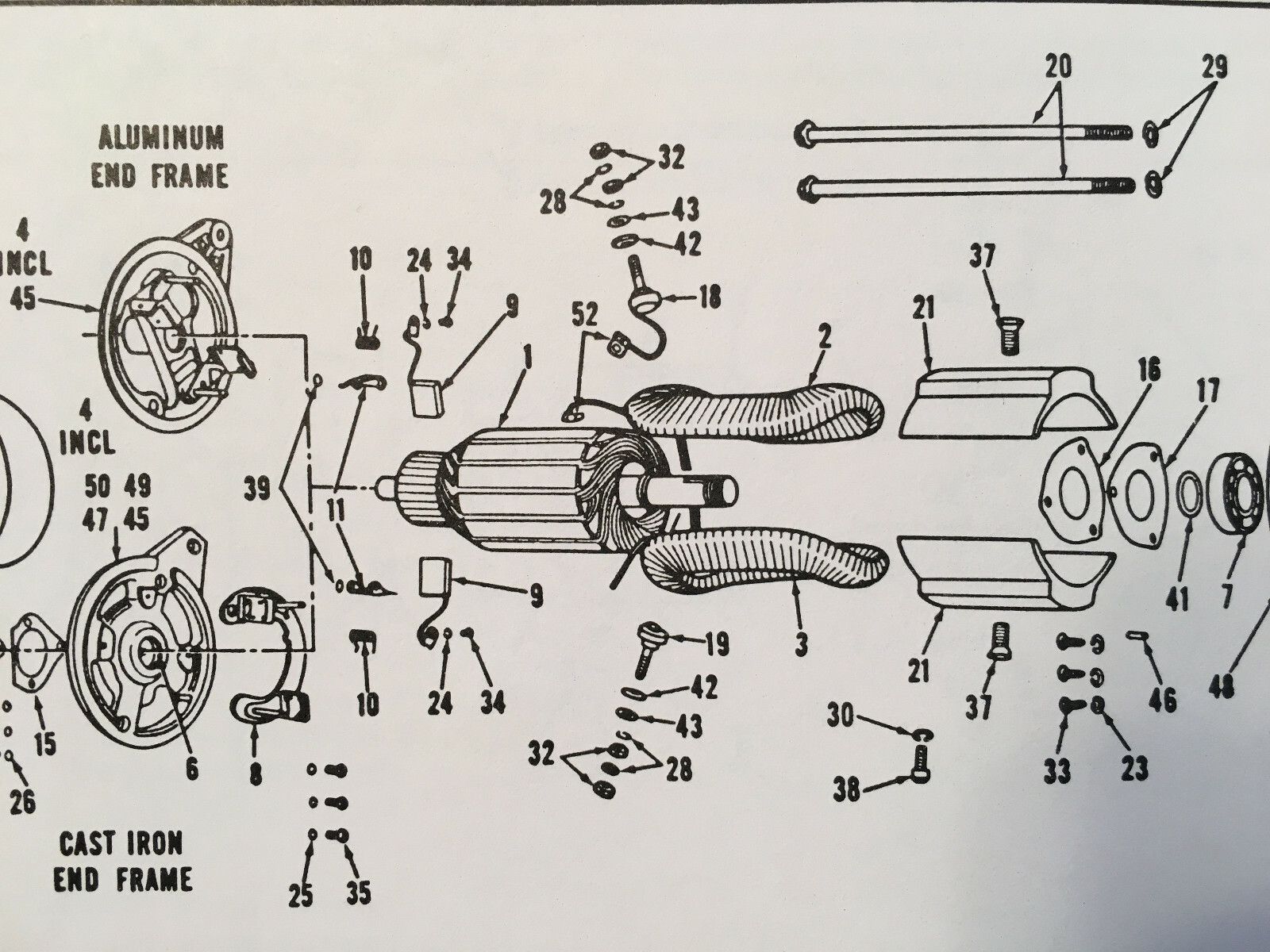 Delco-Remy Generator 1101914 to 1101921 Parts List Instructions
