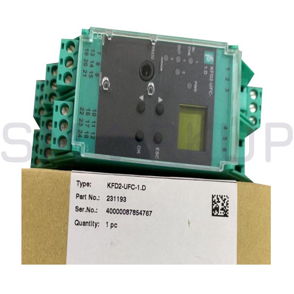 New In Box PEPPERL+FUCHS KFD2-UFC-1D Signal Conditioner