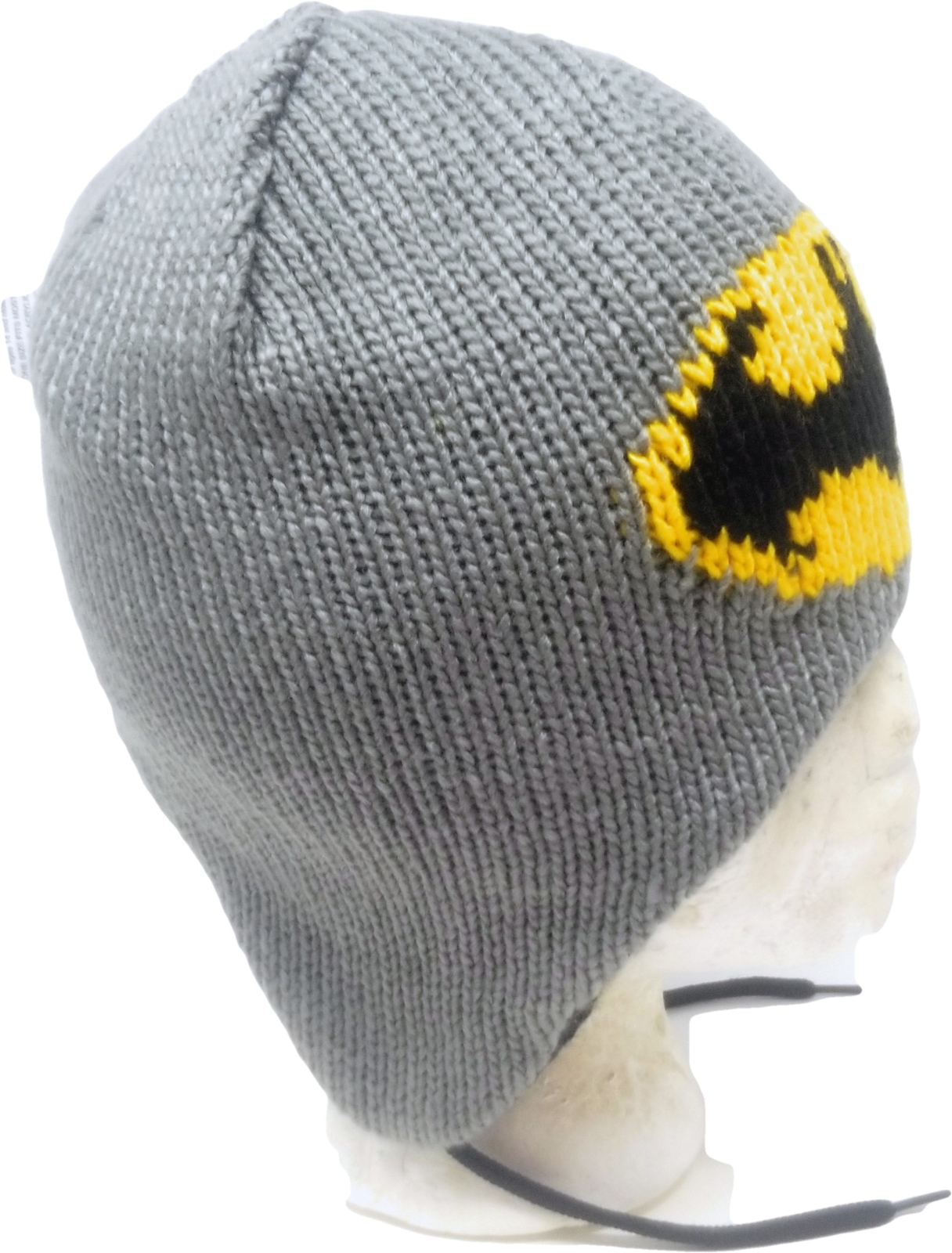 DC Comics Batman Kids Hat Reversible Lined Winter Beanie Hat for Boys