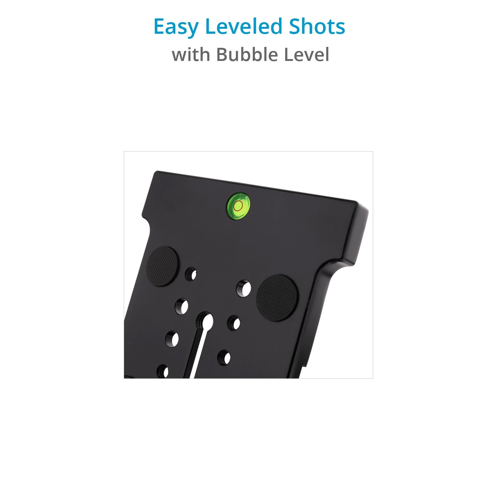 Proaim Big Multi-Angle Camera Levelling Wedge Plate. 0-90° Tilt Adjustments