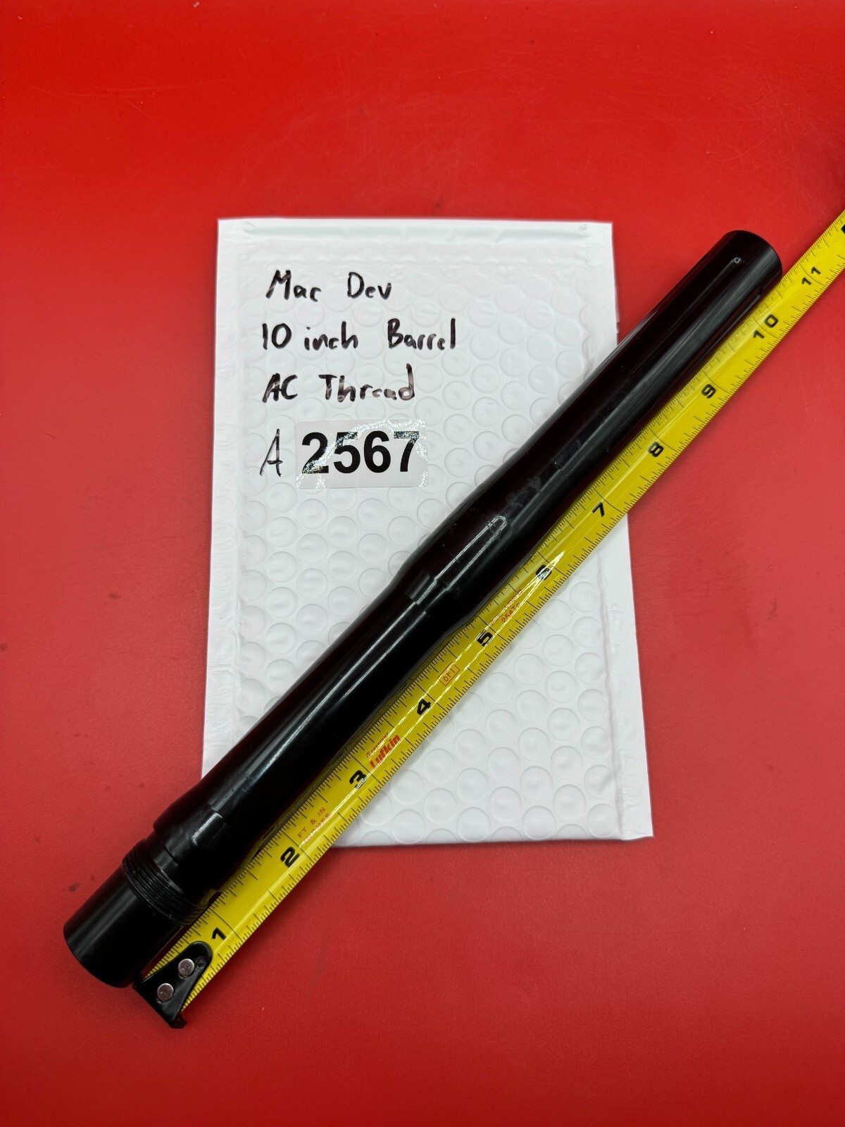 Mac Dev 10 inch Paintball Barrel AC Thread