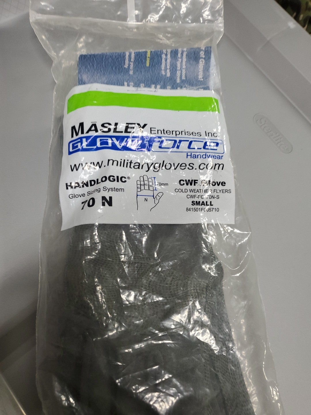 Small Deal MASLEY MILITARY COLD WEATHER FLYERS GLOVES  70 N CWF GORE-TEX N