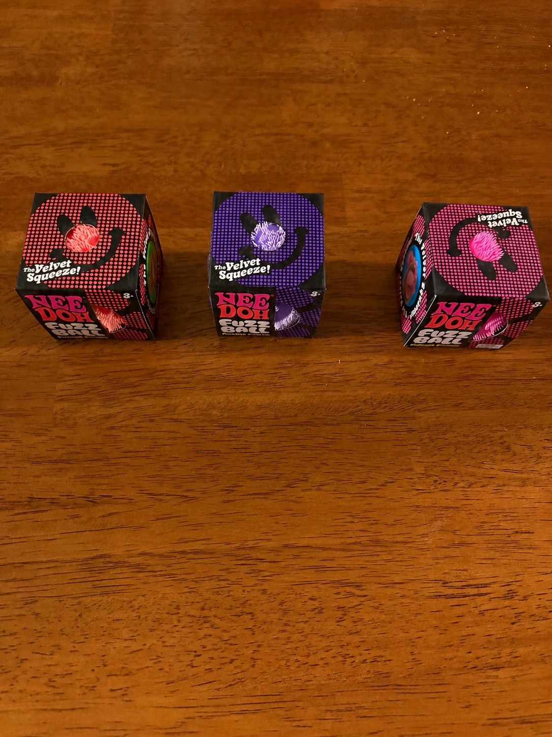 Needoh Fuzz Ball (lot of 3)