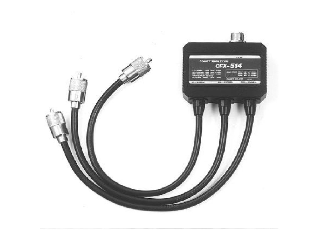 COMET CFX-514 Triplexer 1.3-90/130-200/380-500MHz