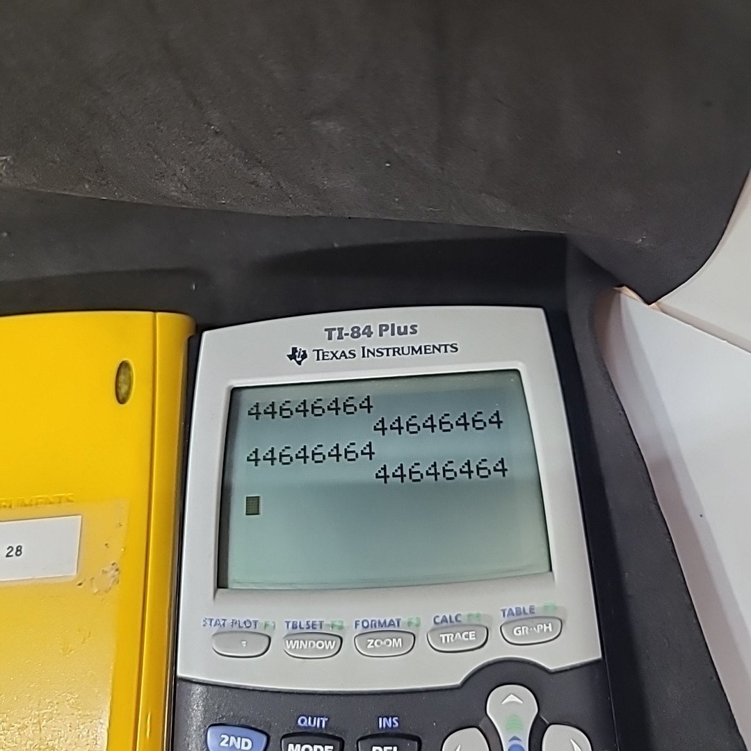 TI-84 Plus Graphing Calculator w/ Cover - Tested & Working #4