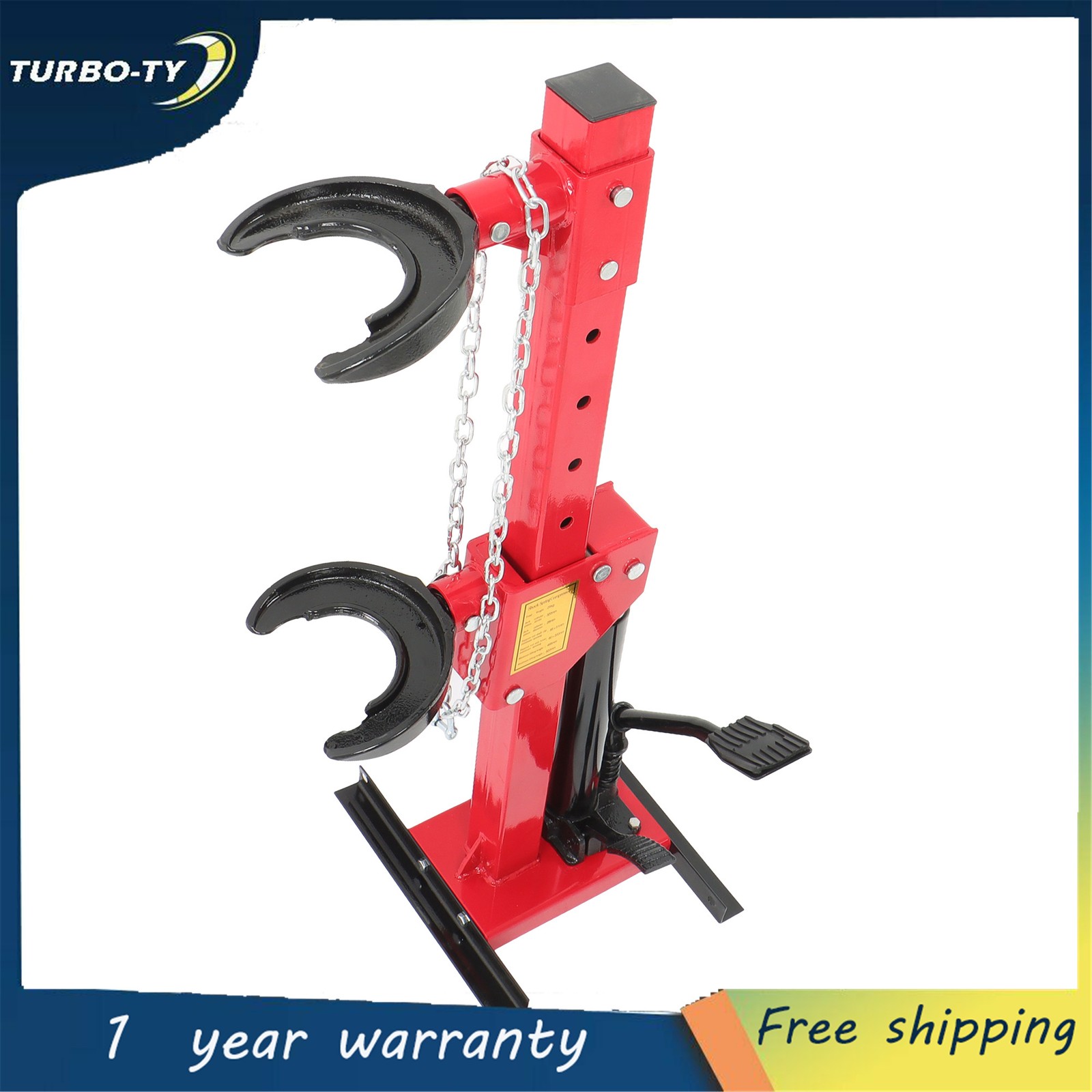 Red 4.5Ton Strut Spring Compressor Hydraulic Jack Coil Spring Compressor Tool