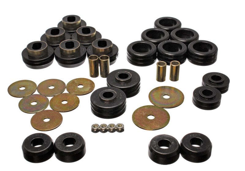 Energy Suspension 3.4118G GM Denali XL/Blazer/Yukon XL 4WD Black Body Mount Set