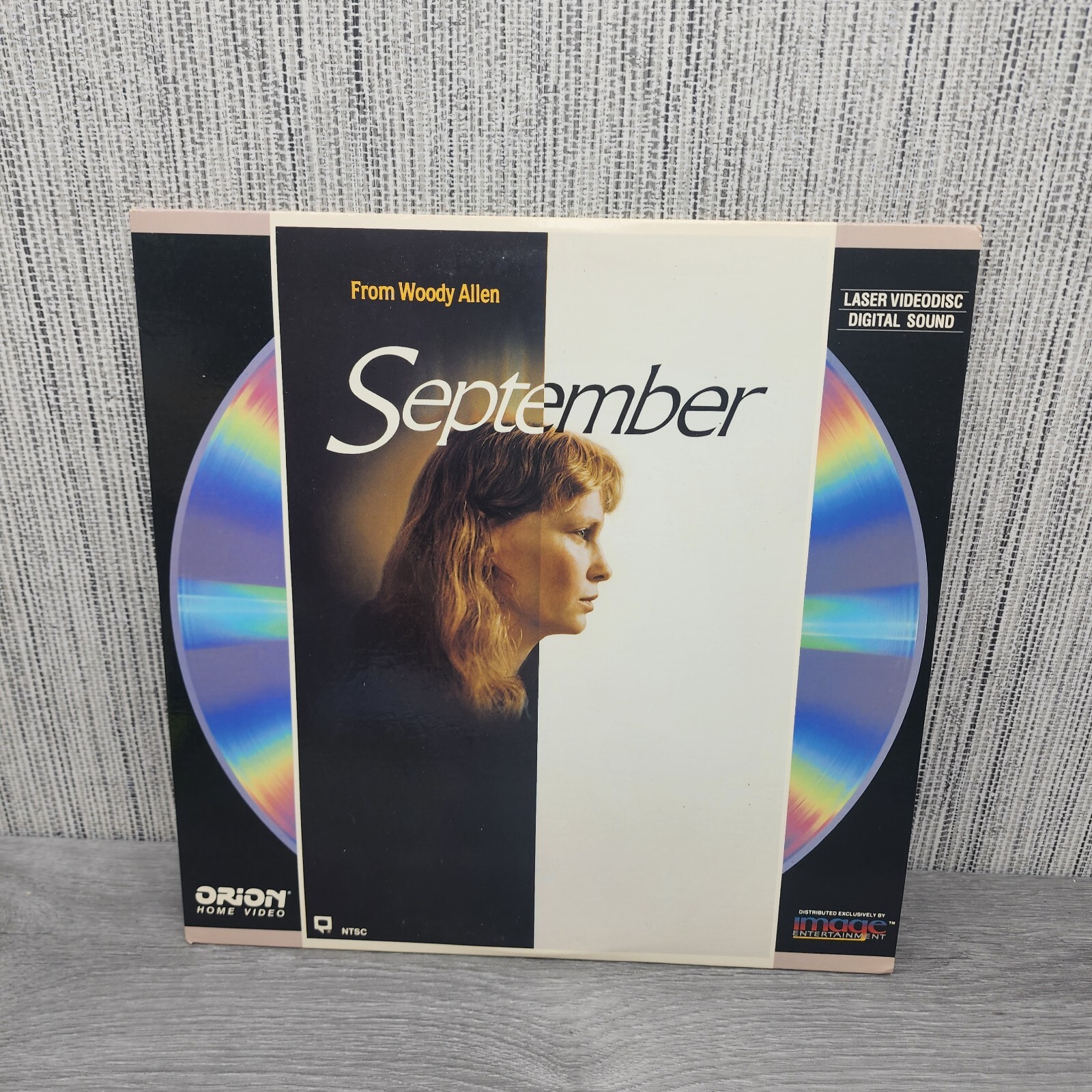 September - Woody Allen Film - Mia Farrow, Denholm Elliot - Laser Disc