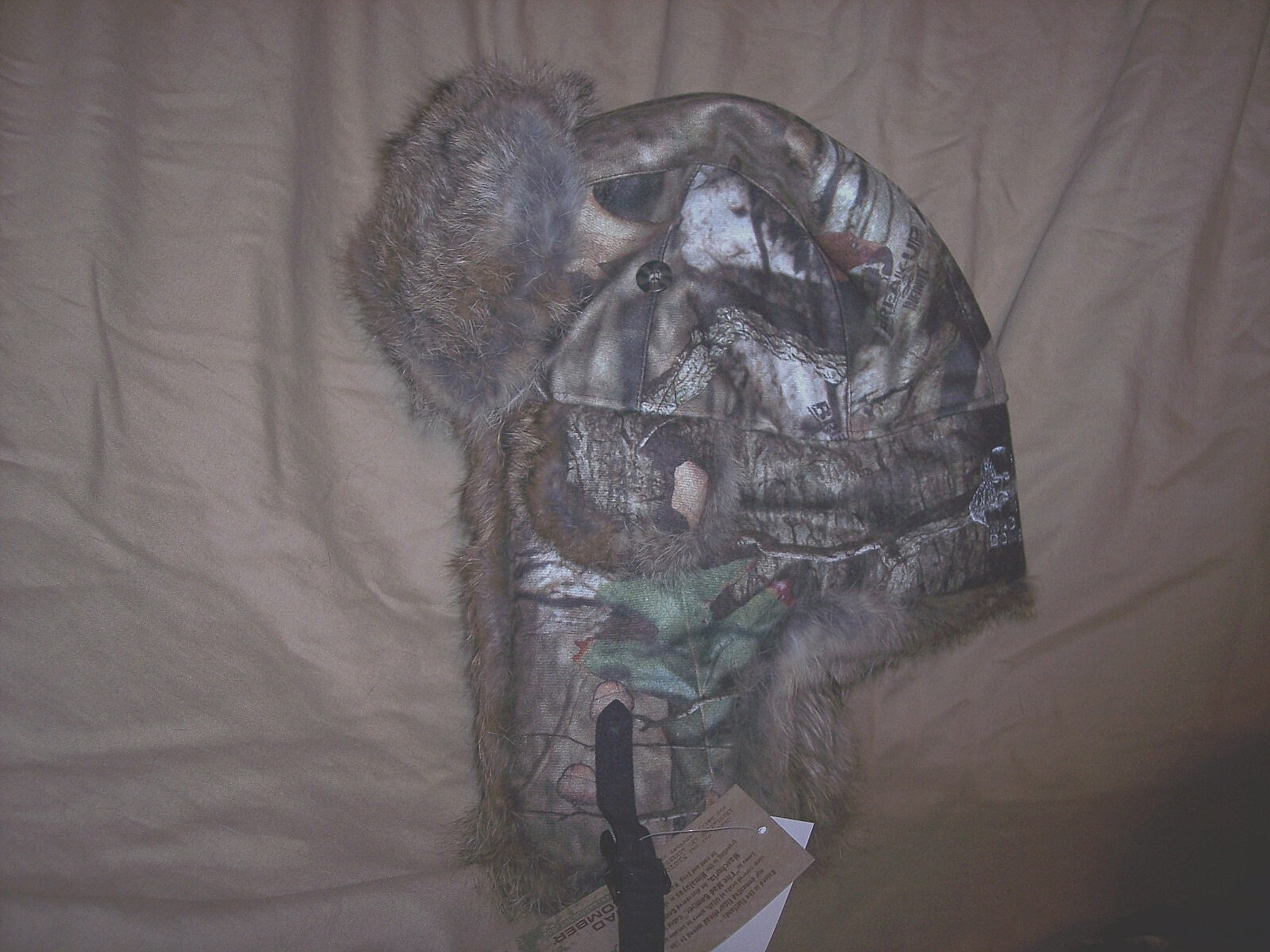 Genuine Mad Bomber Hat XL Trapper Hat Aviator Hat Mossy Oak Infinity Camo $90