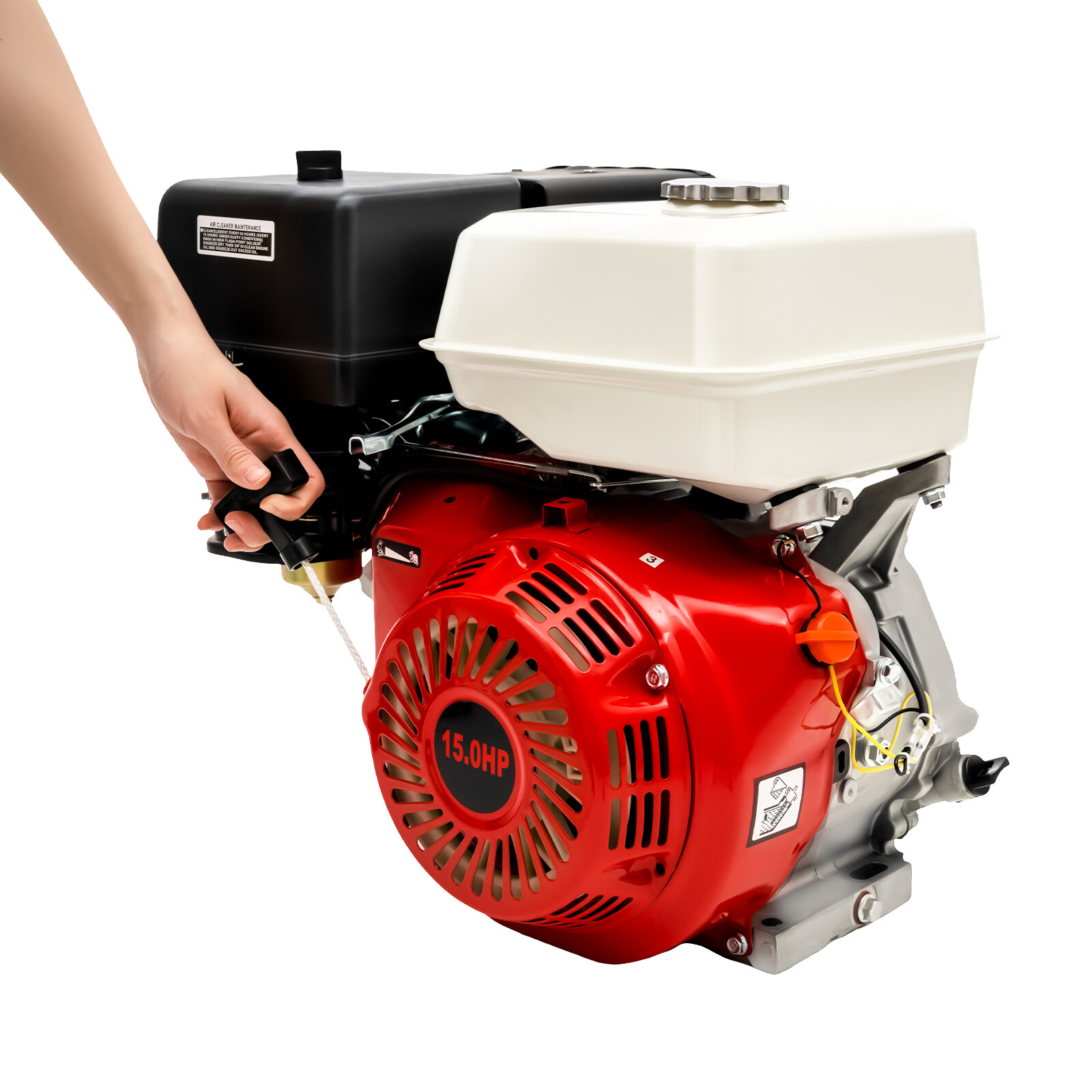 420CC 4 Stroke Gas Engine Motor OHV Horizontal Go Kart Motor Recoil Start 15 HP