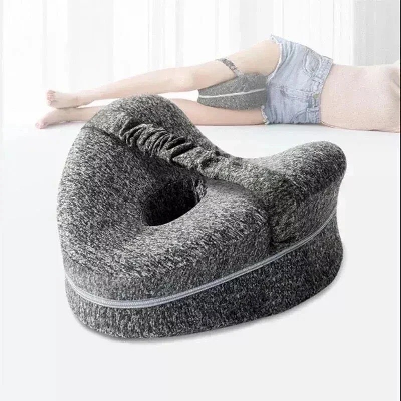 Memory Foam Leg Pillow for Side Sleepers Sciatica Hip Back Pain Relief