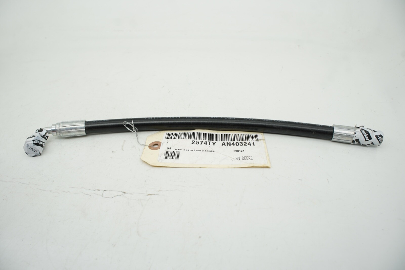 New Genuine OEM John Deere 2574TY AN403241 Hydraulic Hose Ships FREE