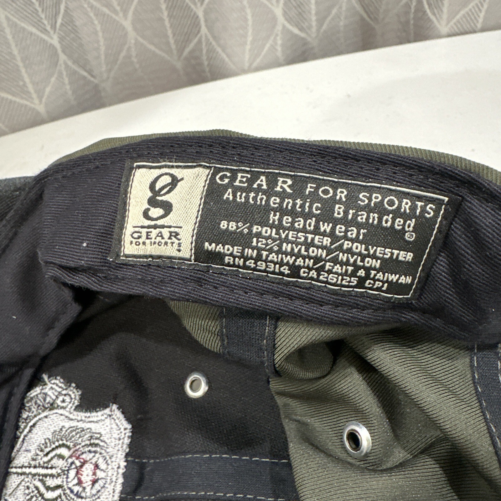 Special Operations Hat Cap Olive Green With Black Bill Strap Buckle