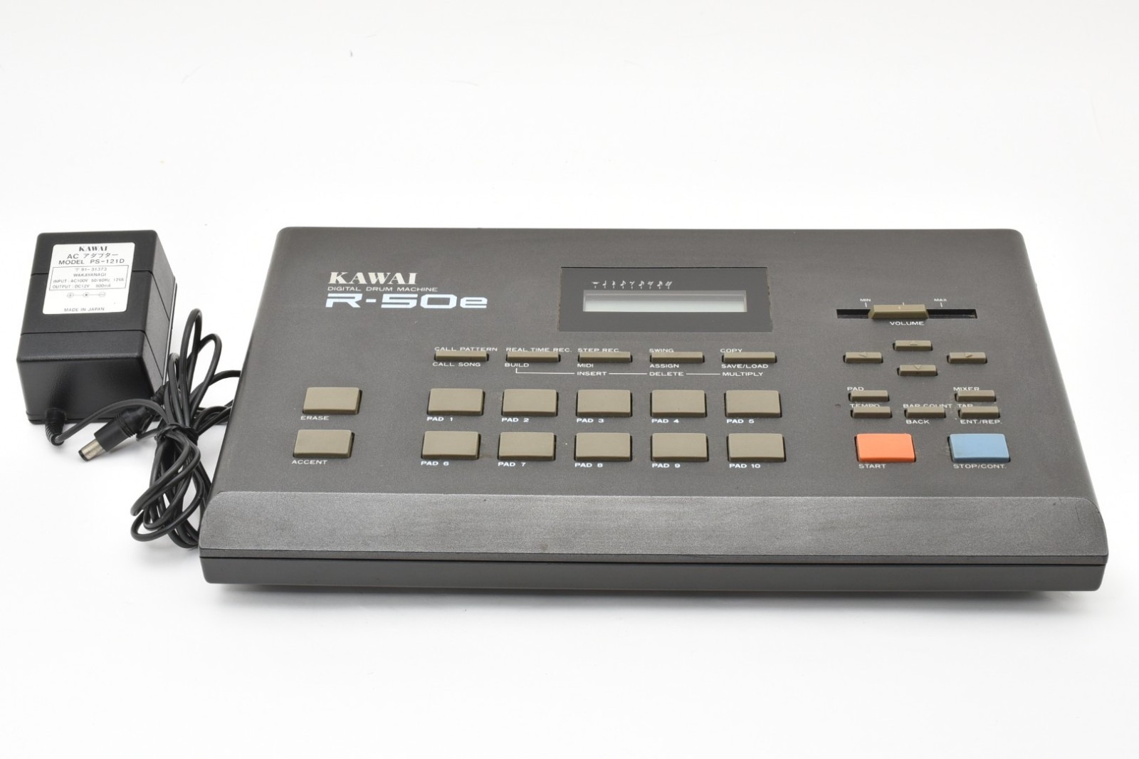 KAWAI R-50e Kawai R50 e Digital Drum Machine w/AC Adapter From Japan 2868614