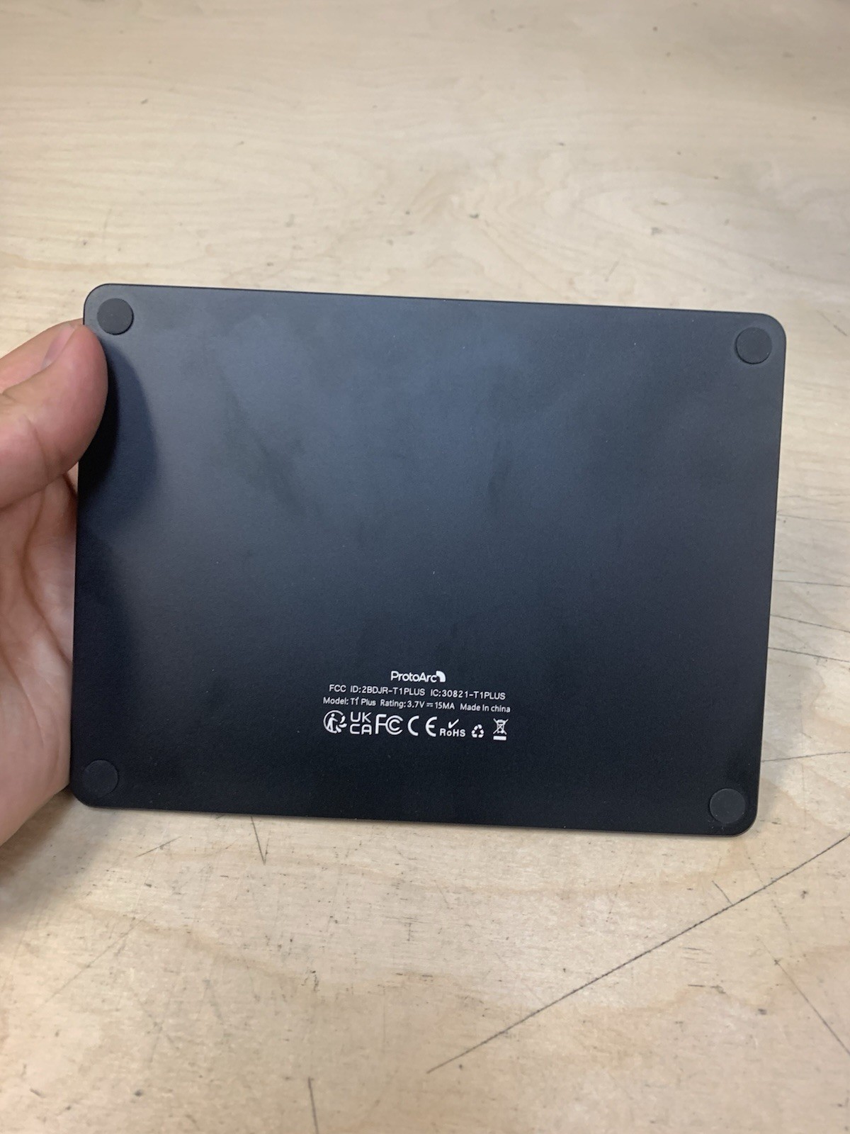 ProtoArc Bluetooth T1 Plus BLACK Touchpad