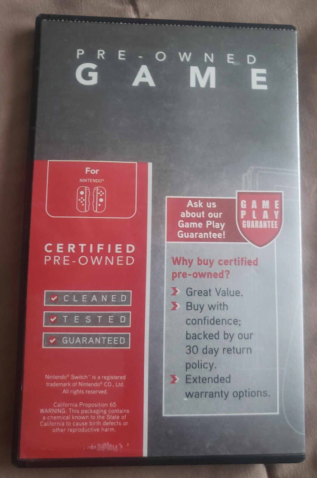 Switch Replacement Case For Any Switch Game Tbh It Helps To Have It Handy