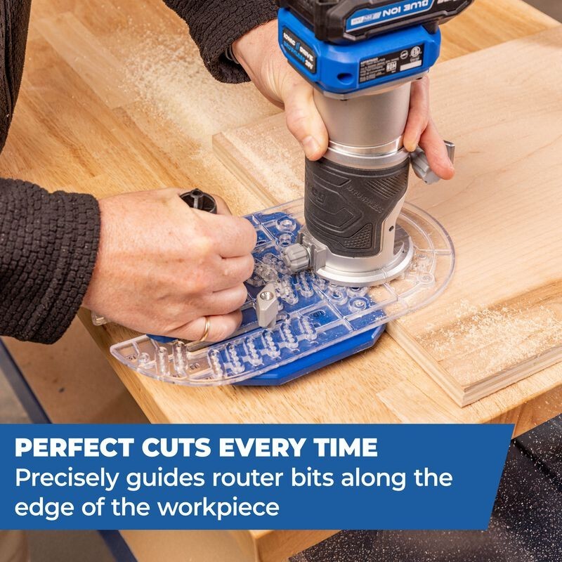 Kreg Trim Router Edge Guide - Precision Accessory For Your Trim Router