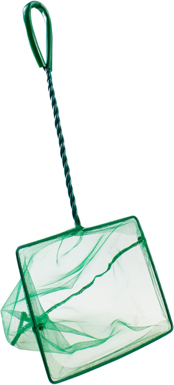8 Inch Aquarium Fish Net, Wastes Skimming Cleaning Tool with Firm Handle for Fis