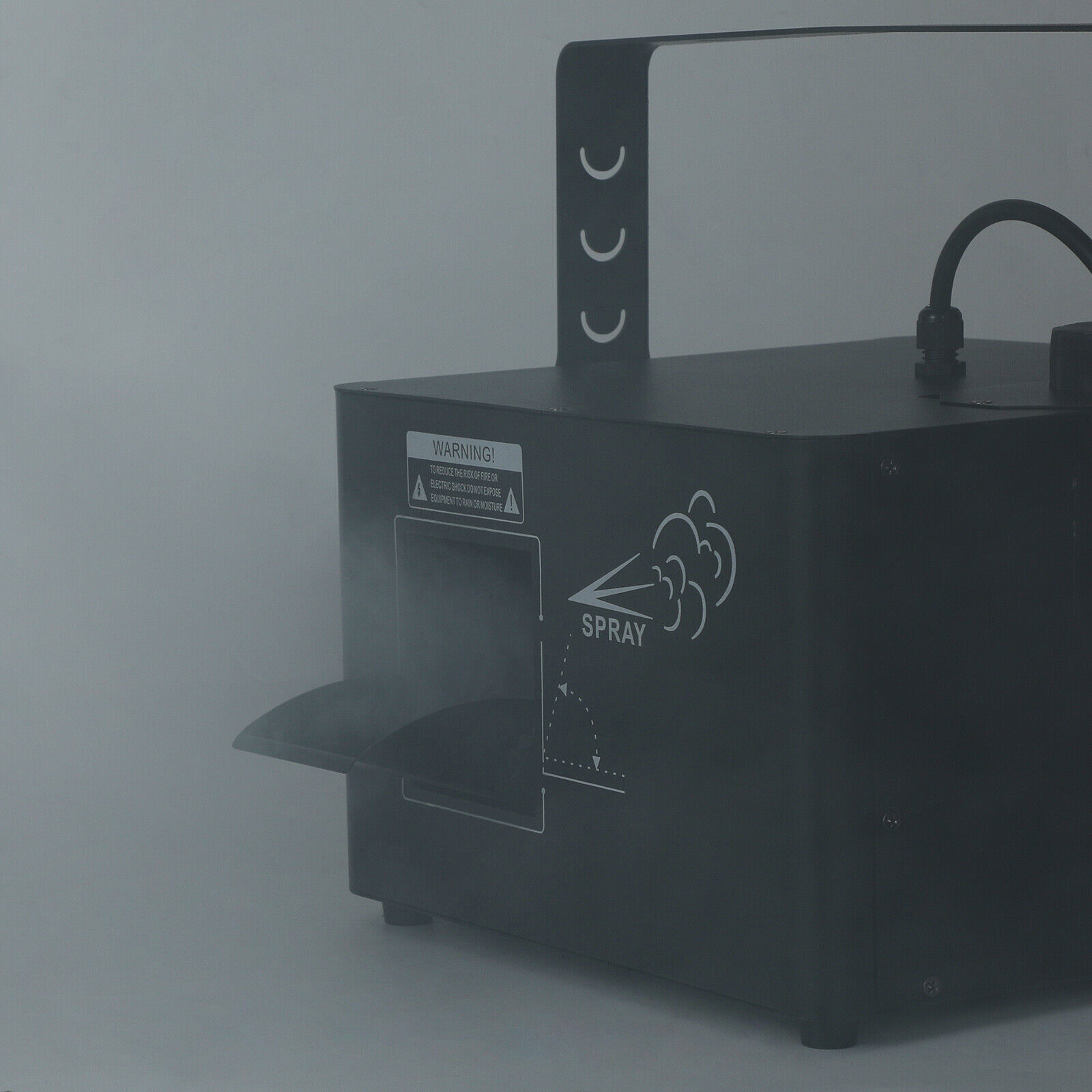 1500W DMX Low Profile Hazer Haze Smoke Fog Machine Theater DJ Stage Effect w/ RC