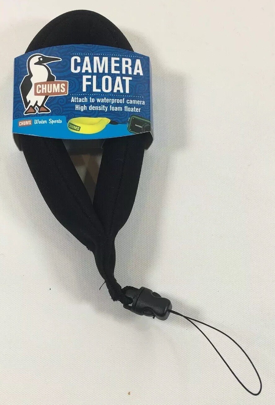 Chums Waterproof Black Camera Float Floats Many Waterproof Cameras Accessories
