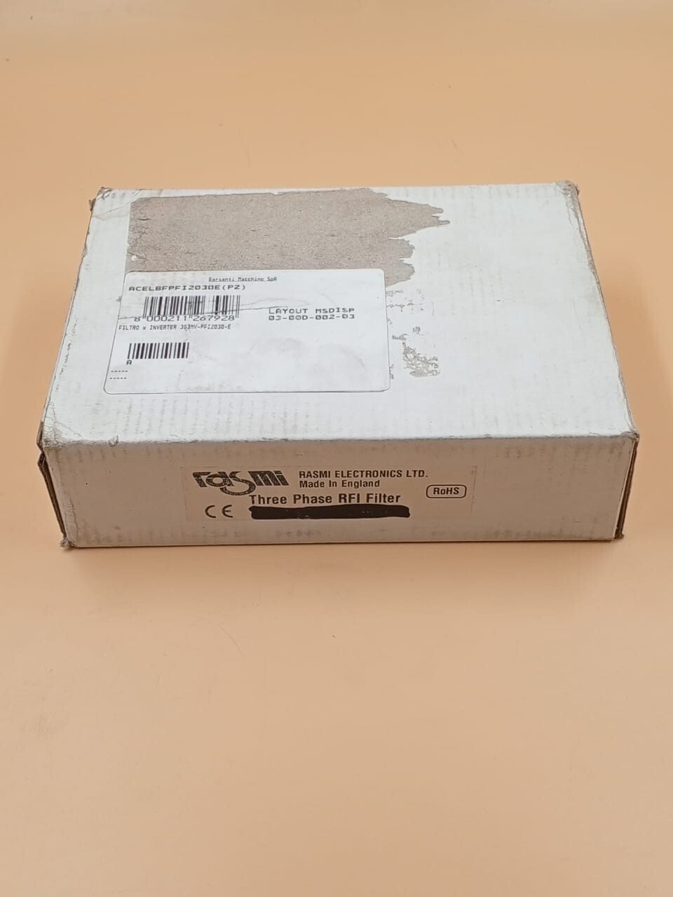 RASMI Three Phase RFI Filter 3G3MV PFI 2030-E