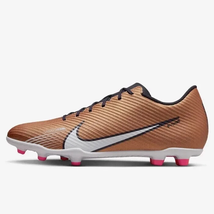 Nike Adult Unisex Vapor 15 Club FG/MG DR5953-810 Copper Soccer Cleats NIB