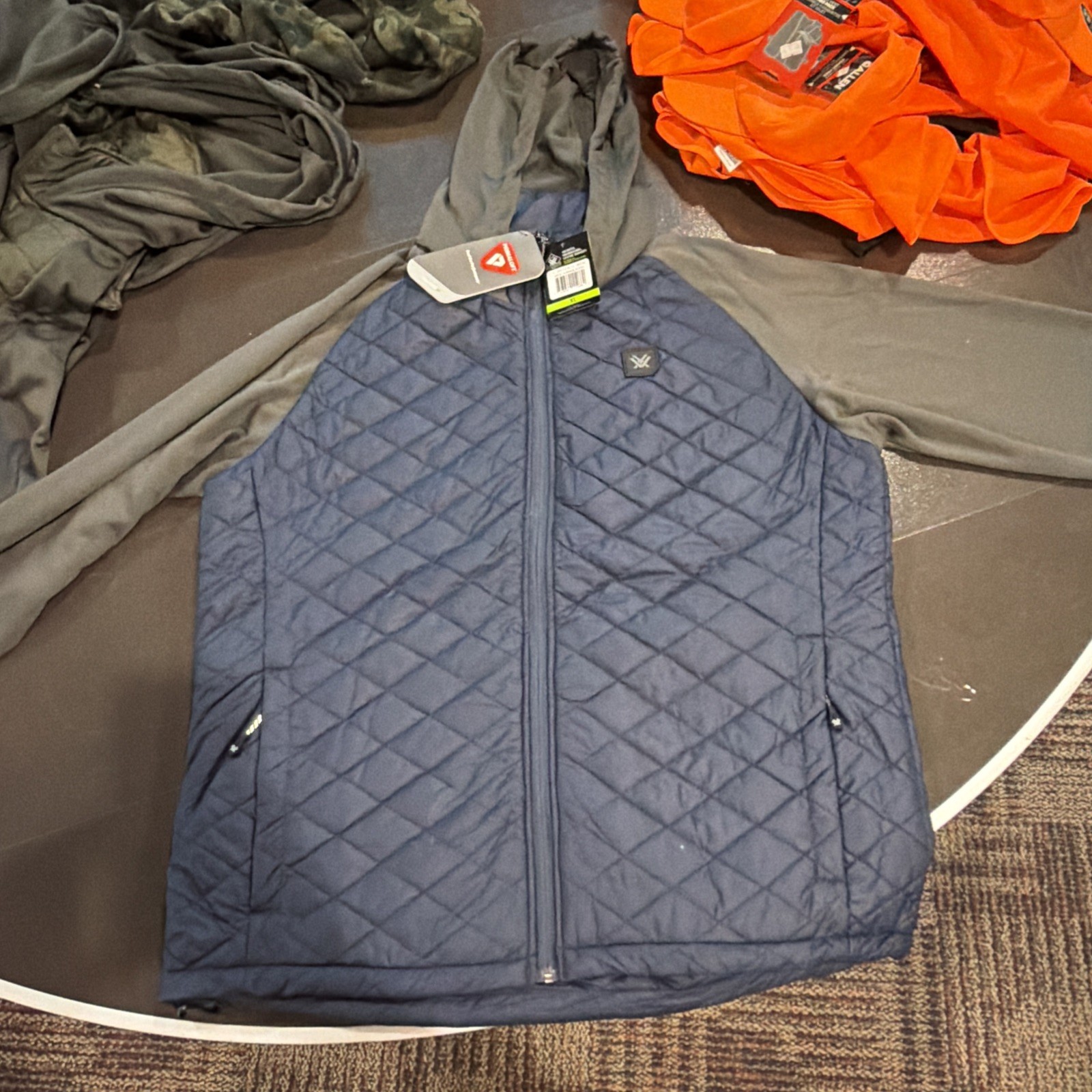 Vortex Optics Fusion Pursuit Hooded Jacket Black Iris X-Large