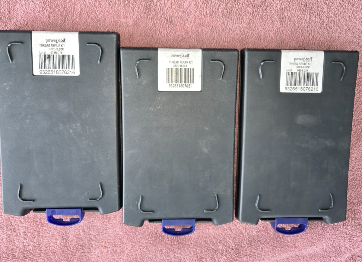 Power Coil Thread Repair Kit M8-1.25 w/ 25 Inserts