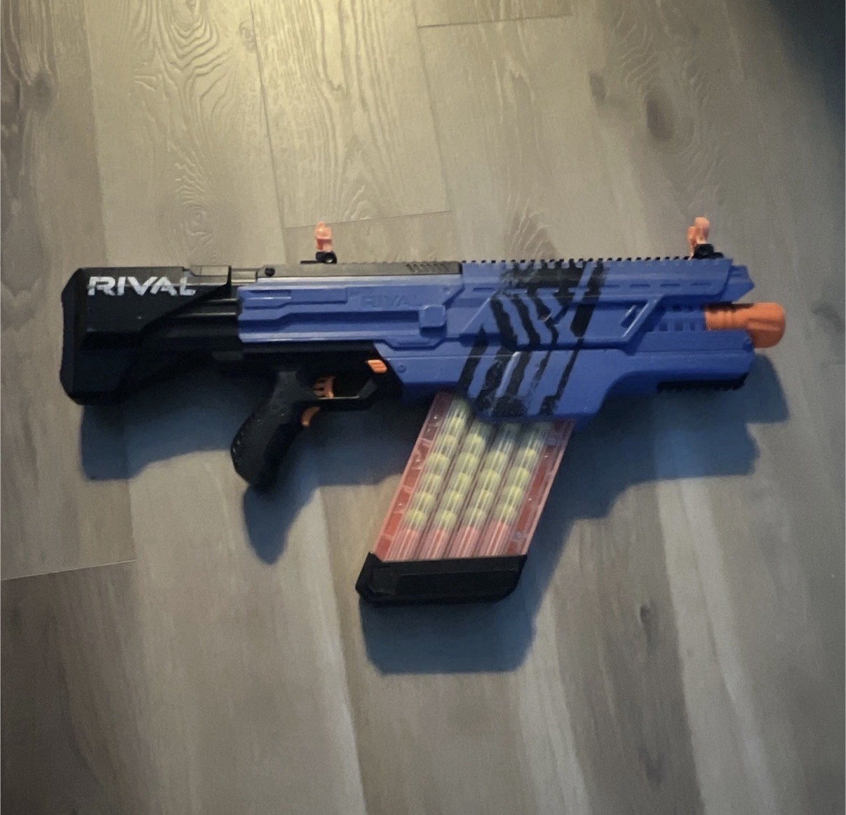 NERF Rival Blue Khaos MXVI-4000 Blaster with Magazine
