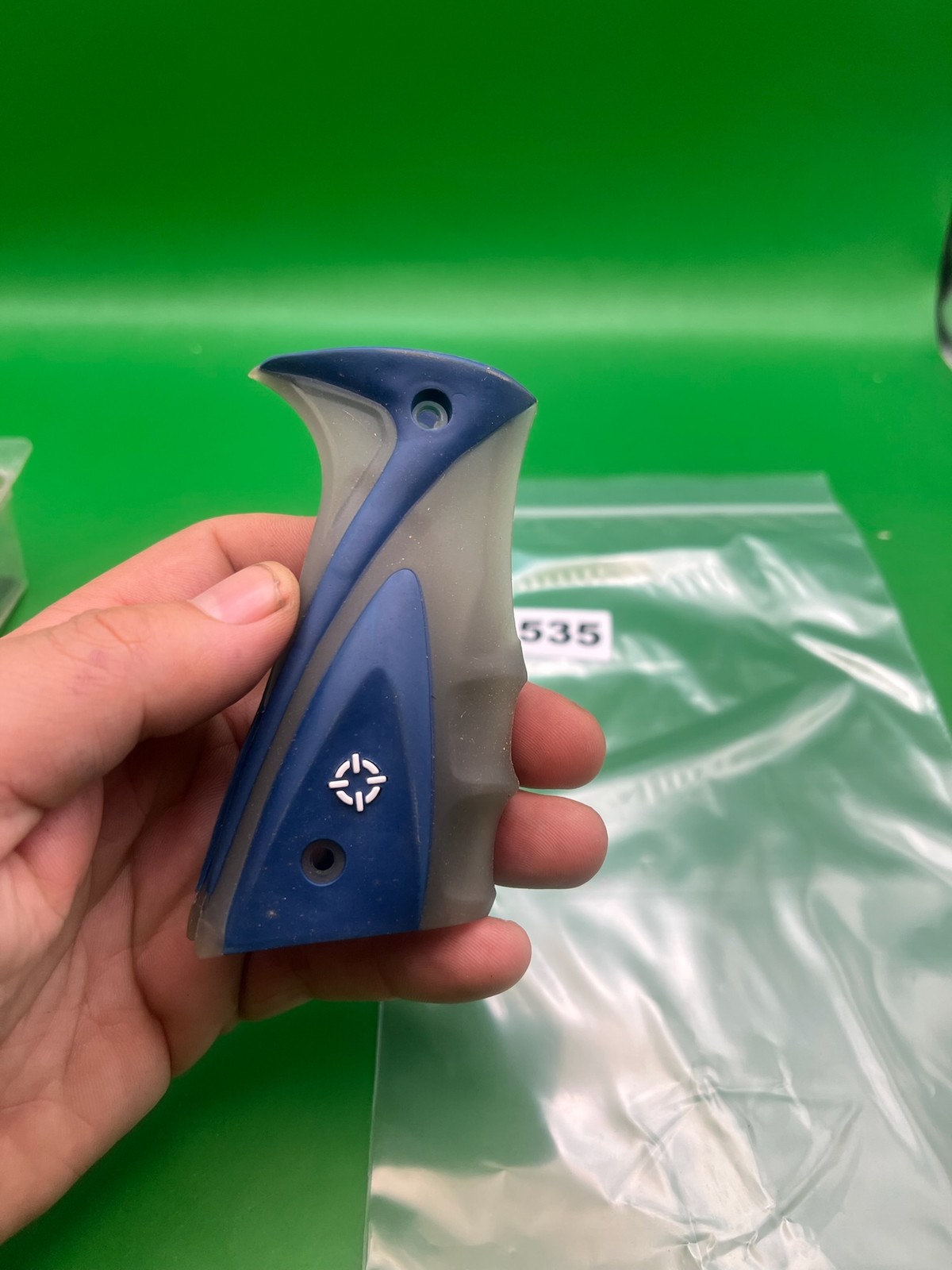 DLX Luxe Grip Blue/Clear