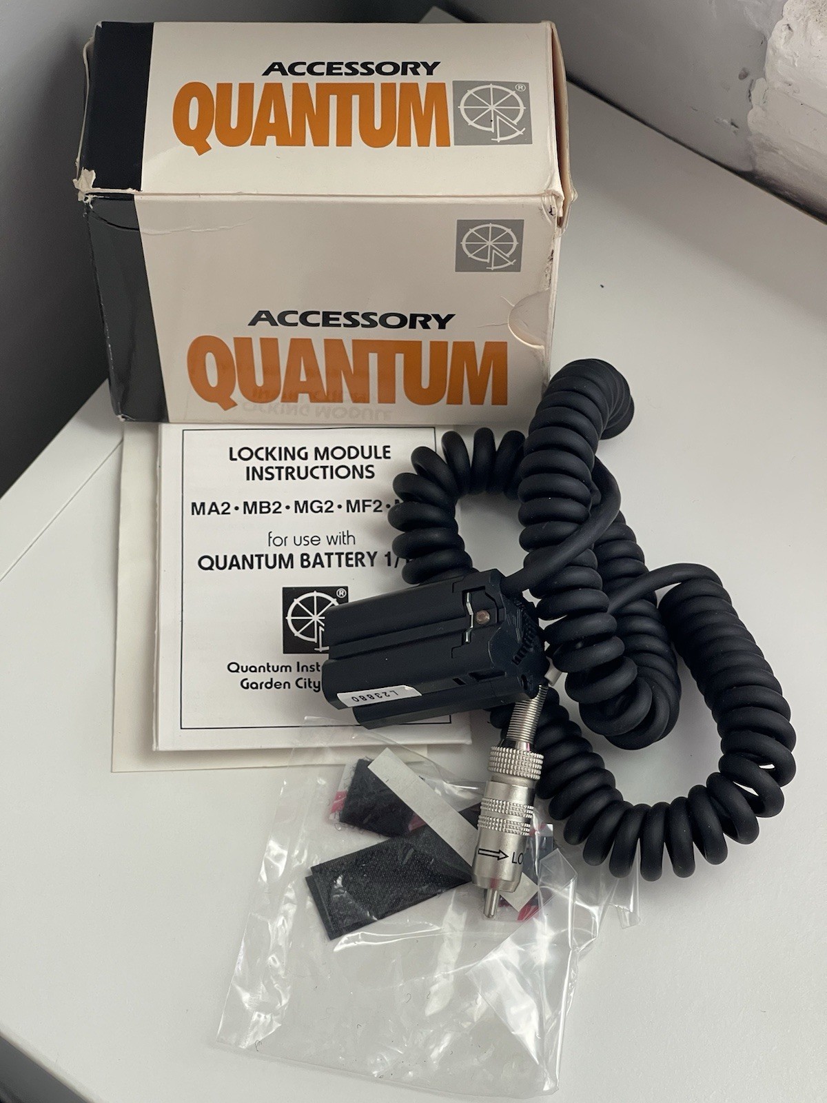 Quantum MG2 Locking Module, For Quantum Battery 1/1+, NEW Open Box! Nikon Canon