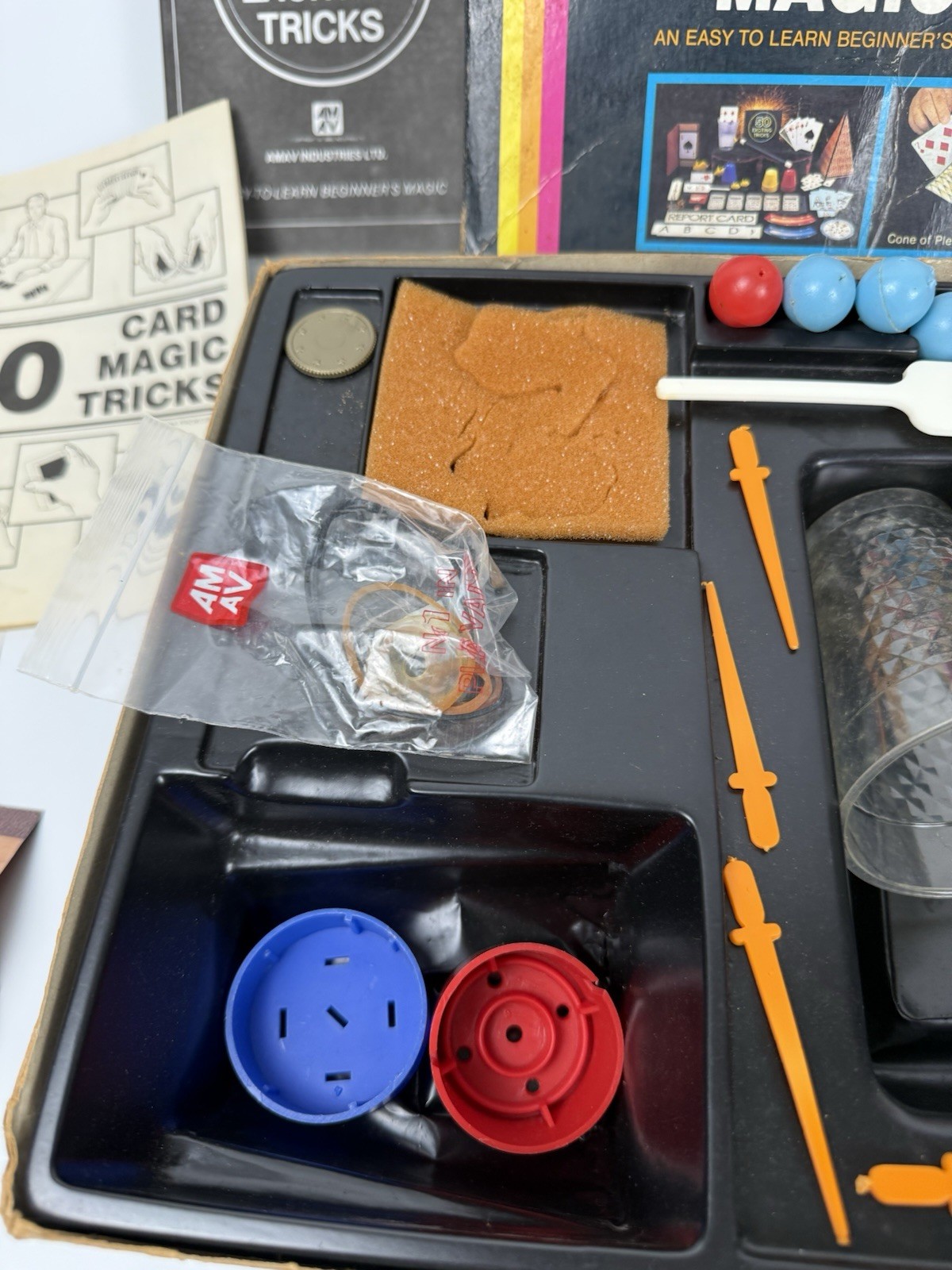 The Great Houdini Magic Starter Set AMAV Illusions 1987