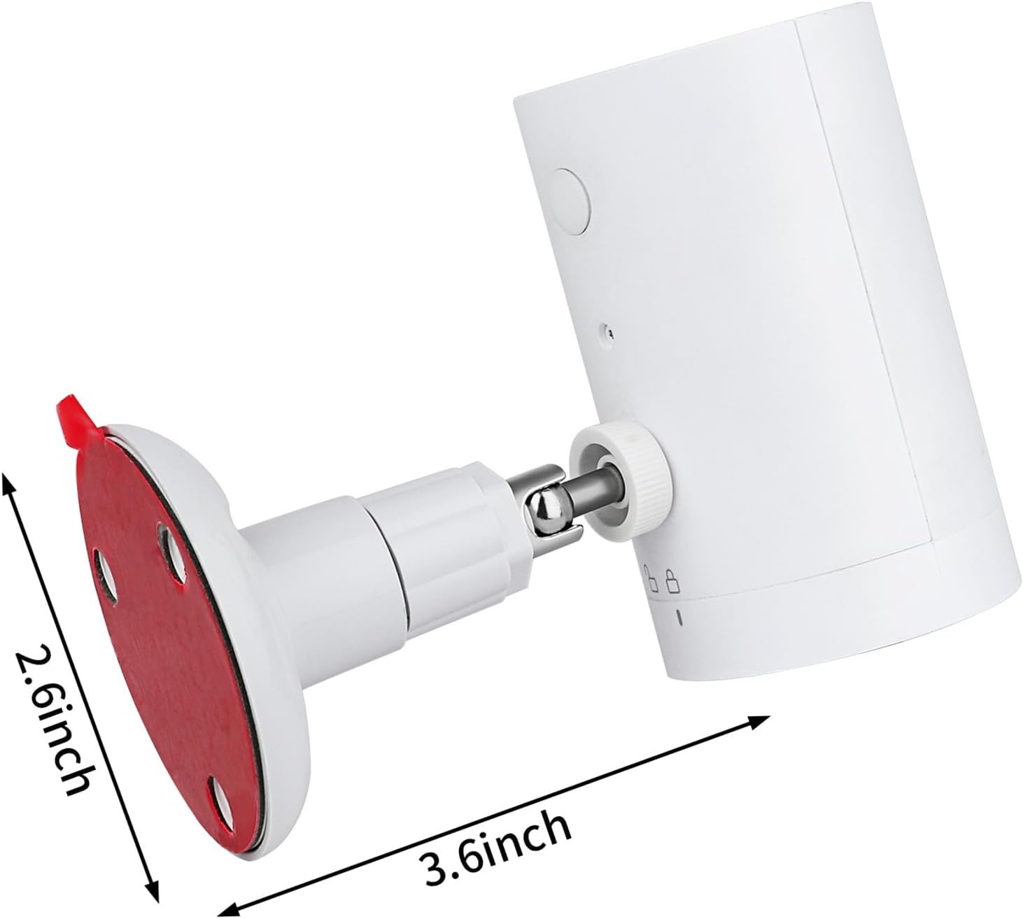 2Pack Adhesive Wall Mount for Ring Stick Up Cam & Ring Outdoor Cam Plus, 360 ...