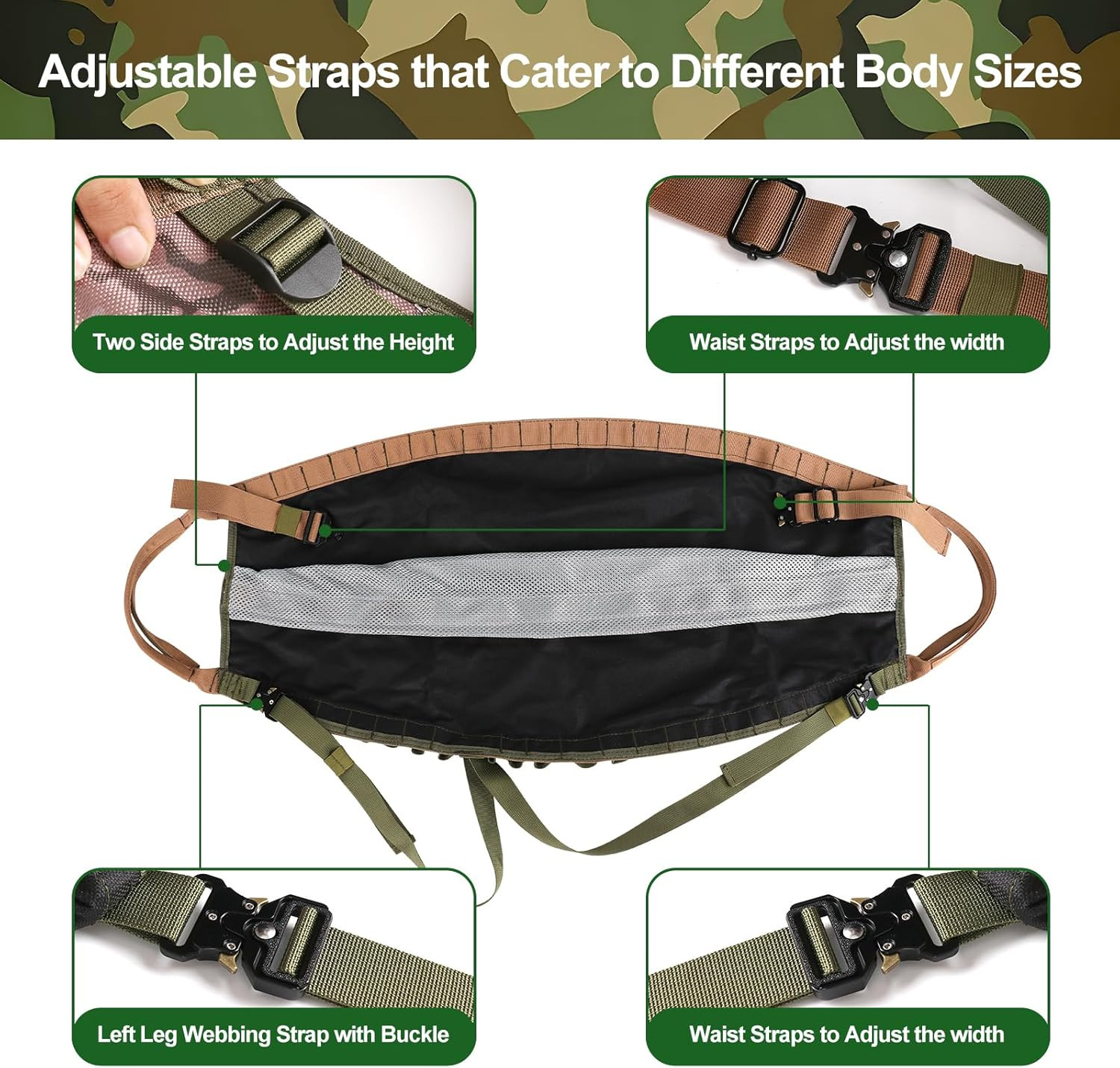 ,Hammock Saddle Hunting,Comfortable Saddle Hunting System,Hammock ,Lightweight P