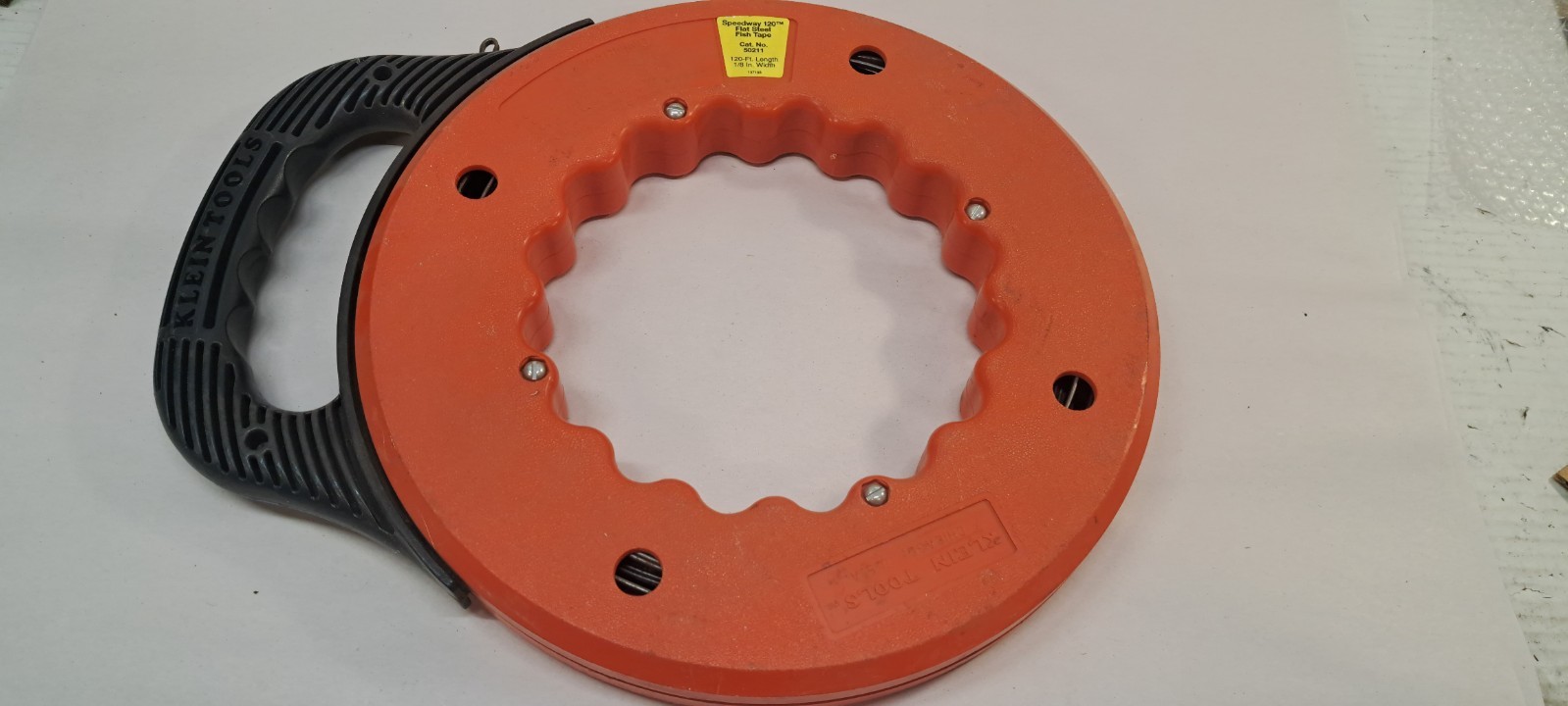 KLEIN SPEEDWAY 120 FISH TAPE  Flat Steel 120' X 1/8"  #50211
