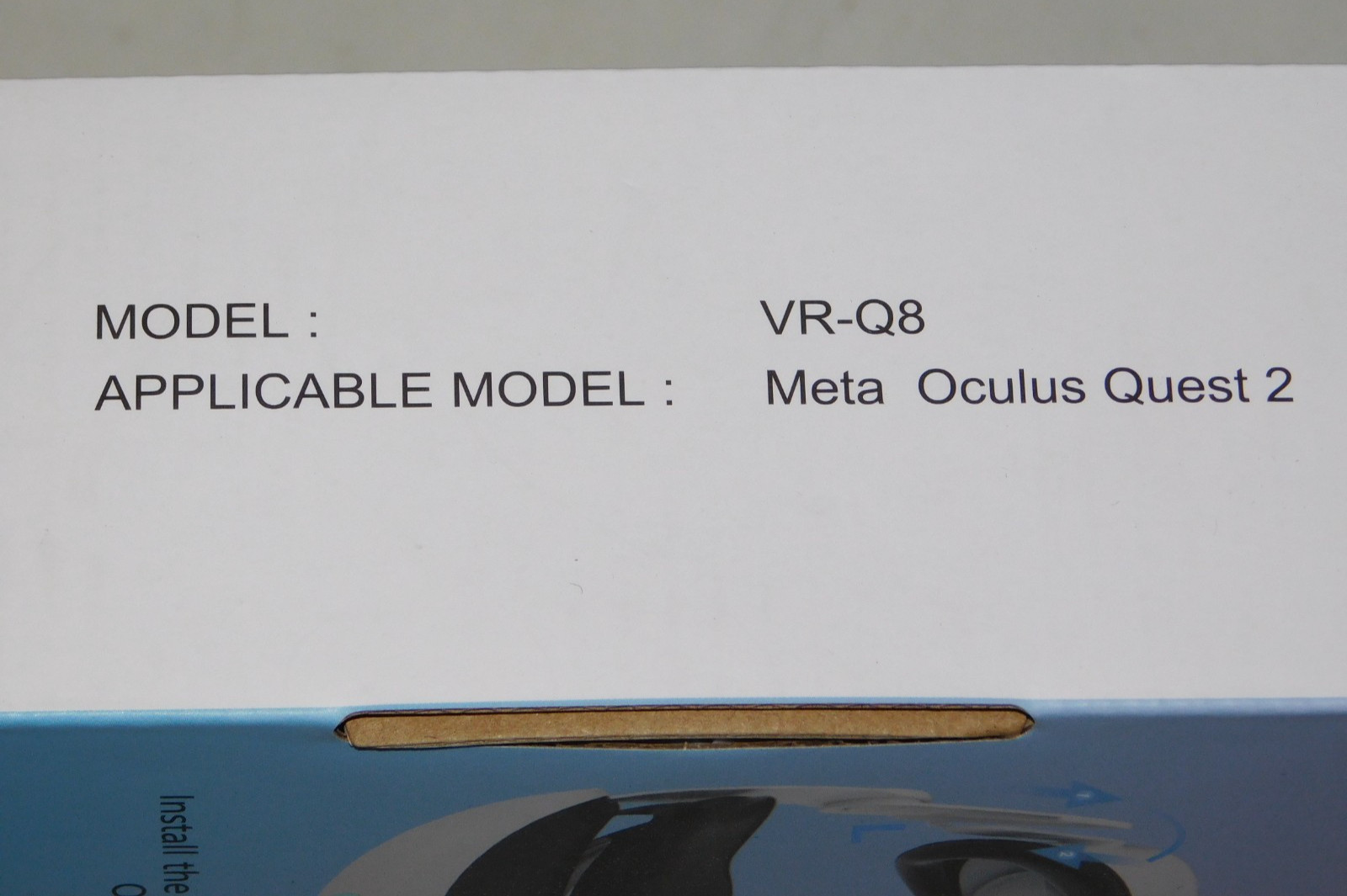 New Bioherm VR-Q8 White Adjustable Elite Head Strap For VR META Oculus Quest 2