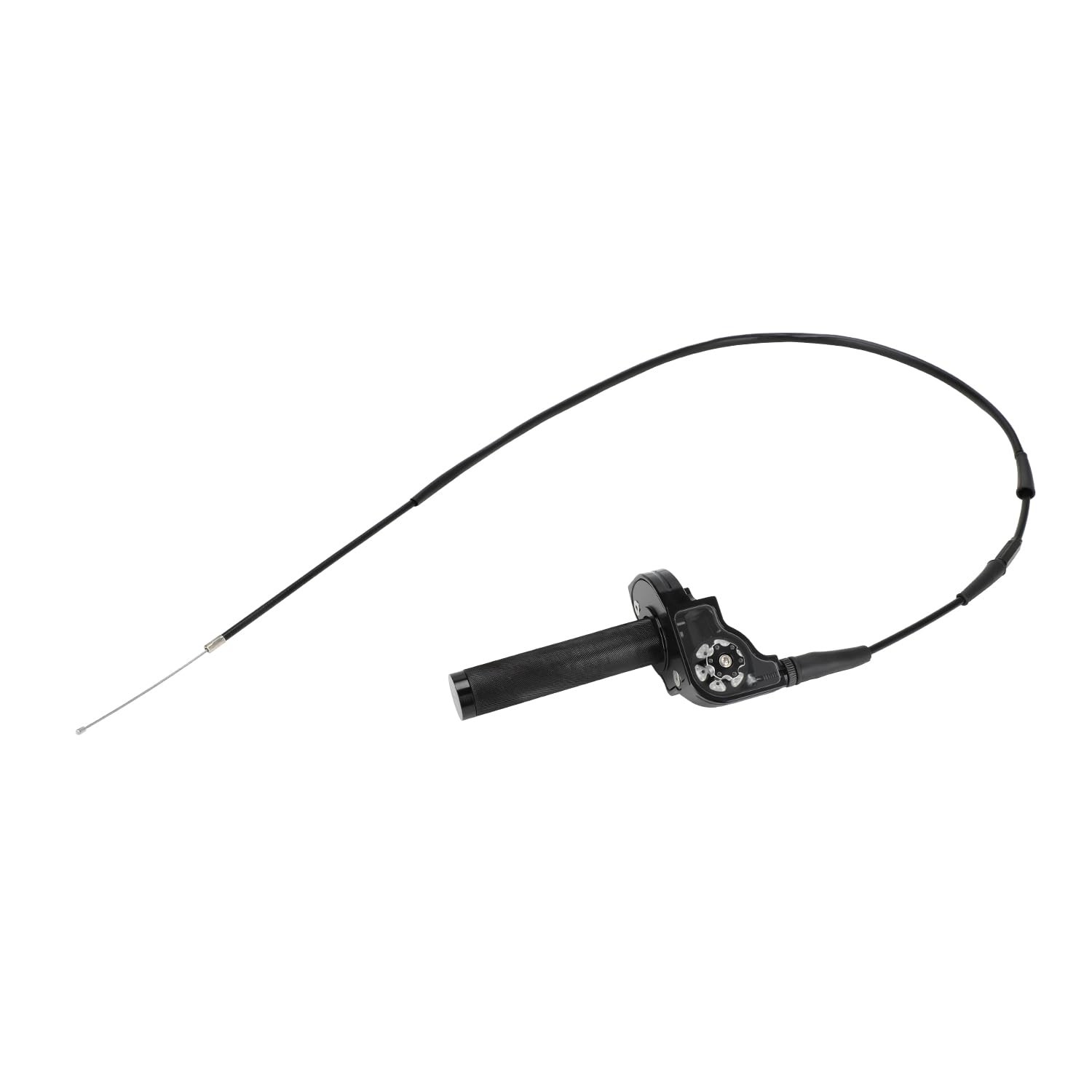 Motorcycle Throttle Assembly,7/8" 22mm Twist Throttle Grips With Rotating Sha...