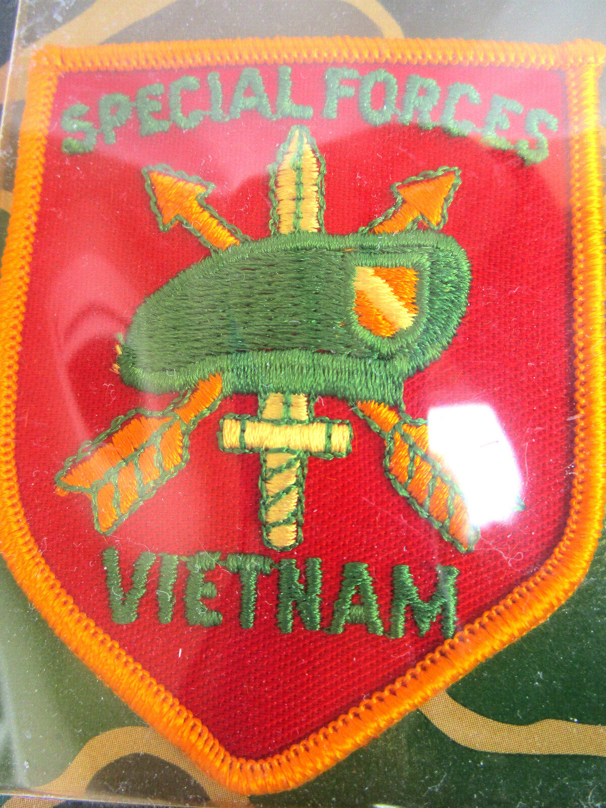 SPECIAL FORCES..VIETNAM..1987..PATCH..NEW in PACKAGE