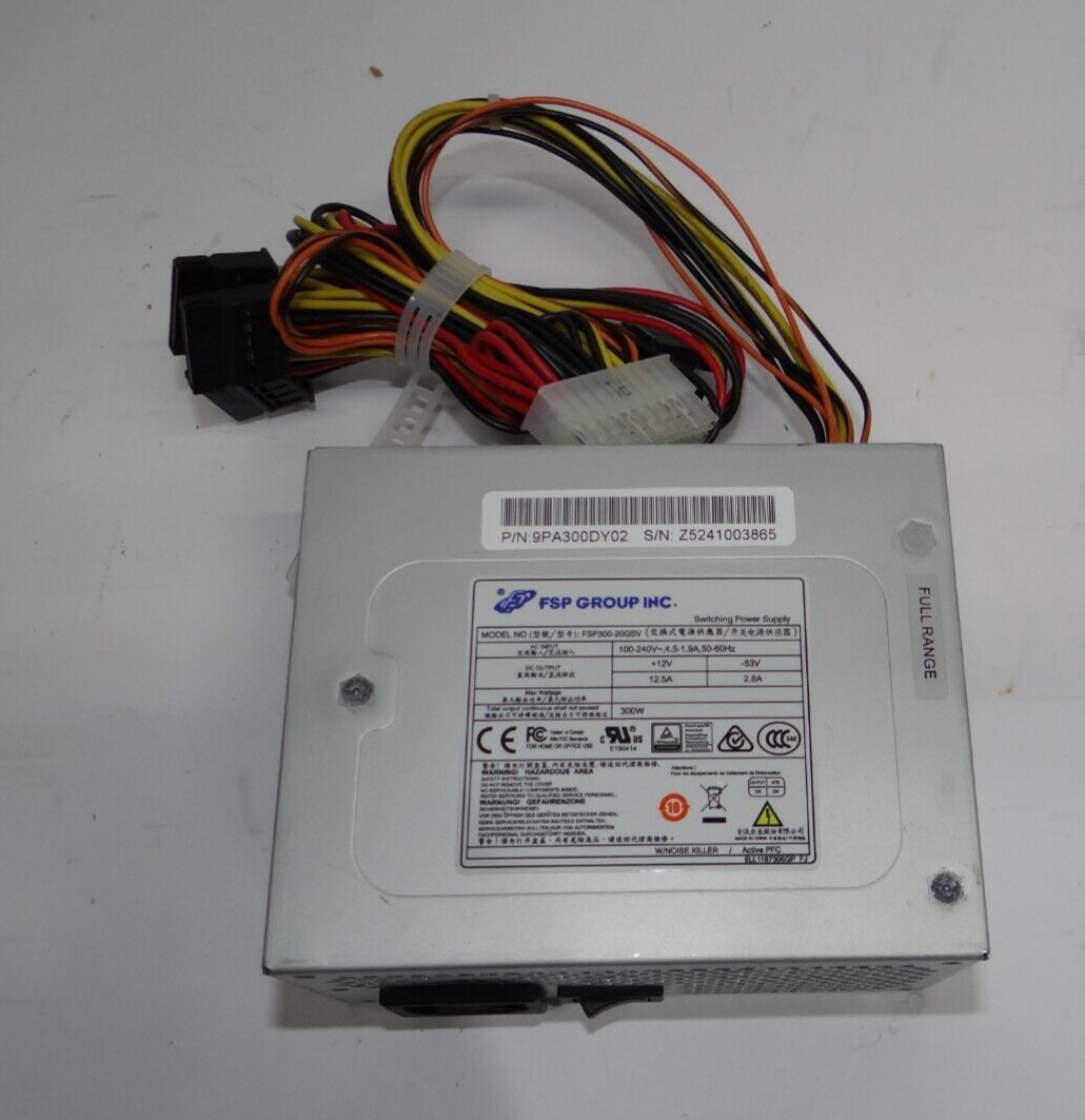 300W Power Supply Fits FSP FSP35020GSV FSP300-20GSV  New