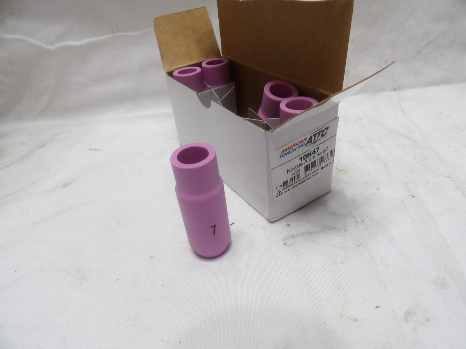 American Torch Tip Nozzle Alumina #7 10N47 (Box of 5)