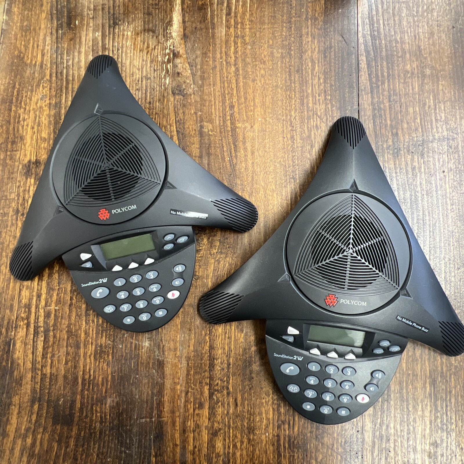 Polycom SoundStation Conference Speaker Phone PAIR  2W 2201-67800-022 N 2.4GHz