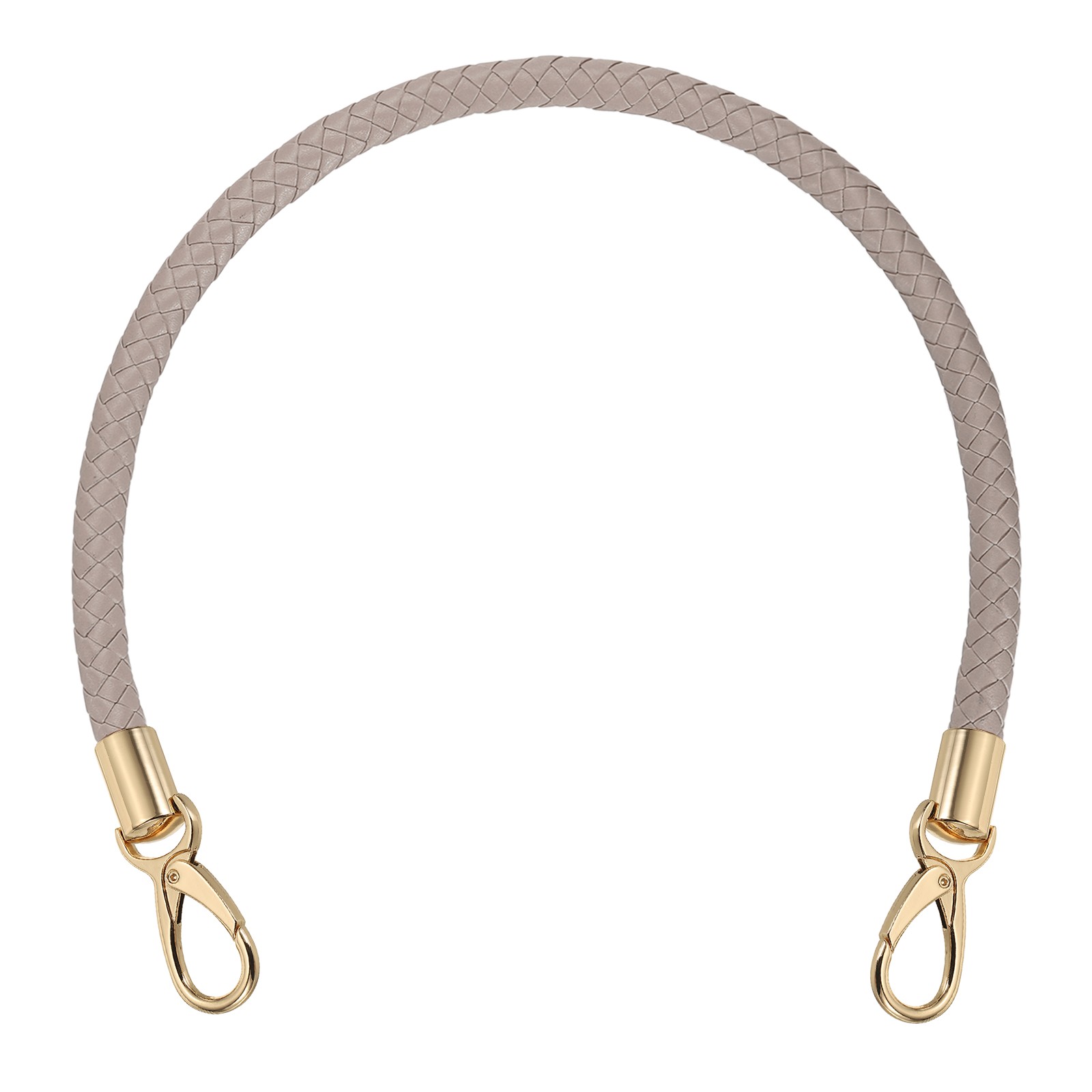 1 Pcs Braided Purse Strap, 21.6 Inch for Handbag Tote Making  (Gray-Brown)