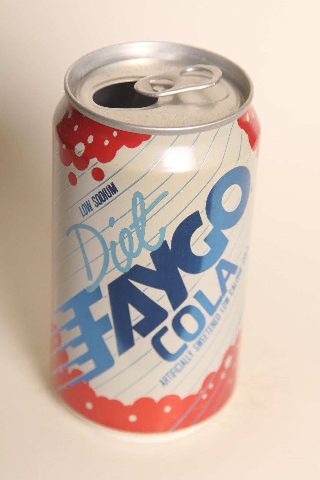 Diet Faygo Cola soda can - 12oz