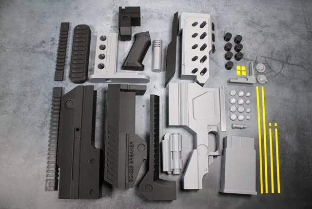 1:1 Helldivers 2 Inspired SG-225 Breaker Liberator Replica Prop Cosplay